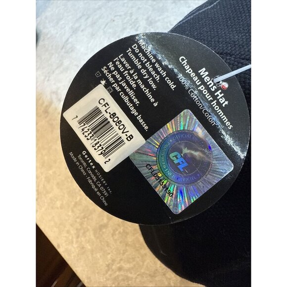 BC Lions Baseball Cap Black CFL Official Licensed Product Wrap Around Logo NWT - Picture 2 of 6